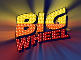 The Big Wheel slot game logo.