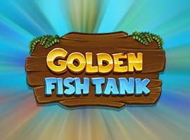 The Golden Fish Tank Slot game logo.