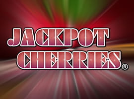 The Jackpot Cherries slot game logo.