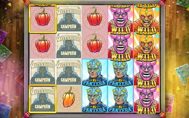 The Luchadora slot game.
