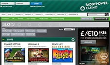 Paddy Power Casino Website