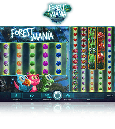 Forest Mania game in play mode