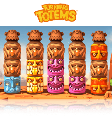 In-game view of Turning Totems slot