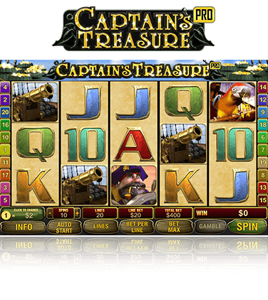 Captain's Treasure Pro Game