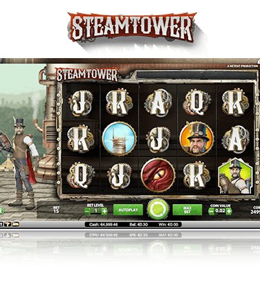 NetEnt Steam Tower Game