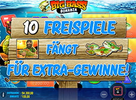 Die Freispiele am Big Bass Bonanza Online Slot