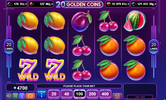 20 Golden Coins Slot