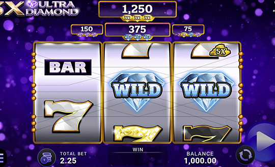 3x Ultra Diamond slot