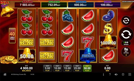 40 Shining Crown slot