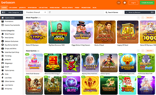 Betsson Online Casino