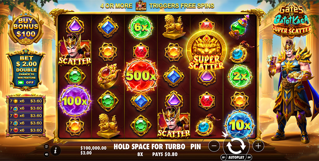 Gates of Gatot Kaca Super Scatter Demo Game