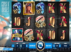 Guns N’ Roses  Free Branded Slot in Country