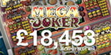 Simon from UK Won on Mega Joker Jackpot Slot