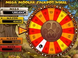 Mega Moolah Bonus Round