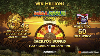 Mega Moolah Bonus