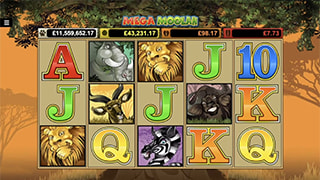 Mega Moolah Gameplay