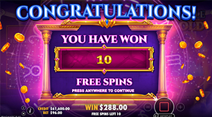 Oracle of Gold Bonus