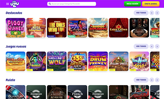 PlayUZU Online Casino