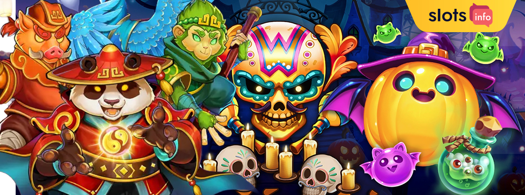 Popular characters from Push Gaming