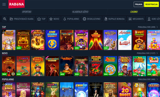 Rabona Online Casino