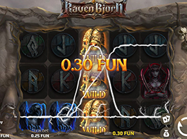 A Big Win on the Raven Bjorn Slot Machine