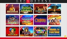 The home page of Genting Casino