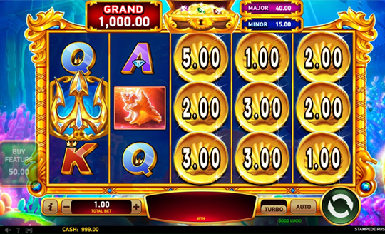 Stampede Rush Trident Slot