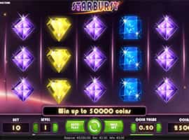 Starburst free mobile slot version for West Virginia