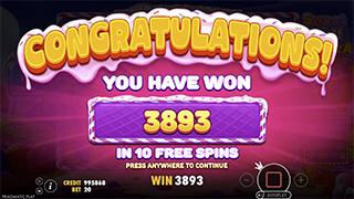 Sweet Rush Bonanza Bonus