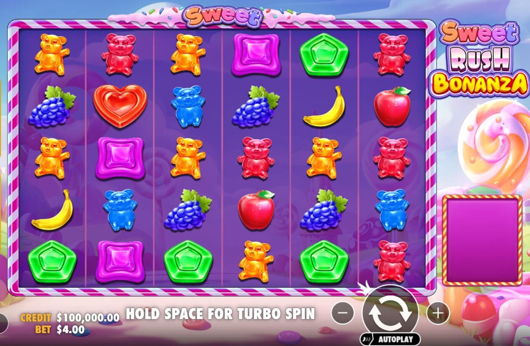 Sweet Rush Bonanza Demo Game