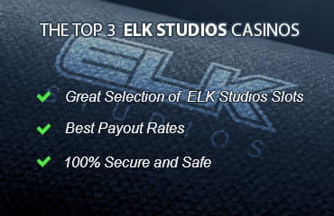 The Top 3 ELK Studios Casinos. Great selection of ELK Studios slots.Ā Best payout rates. 100% secure and safe.