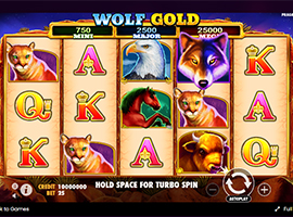 Wolf Gold free Vegas slot in Michigan